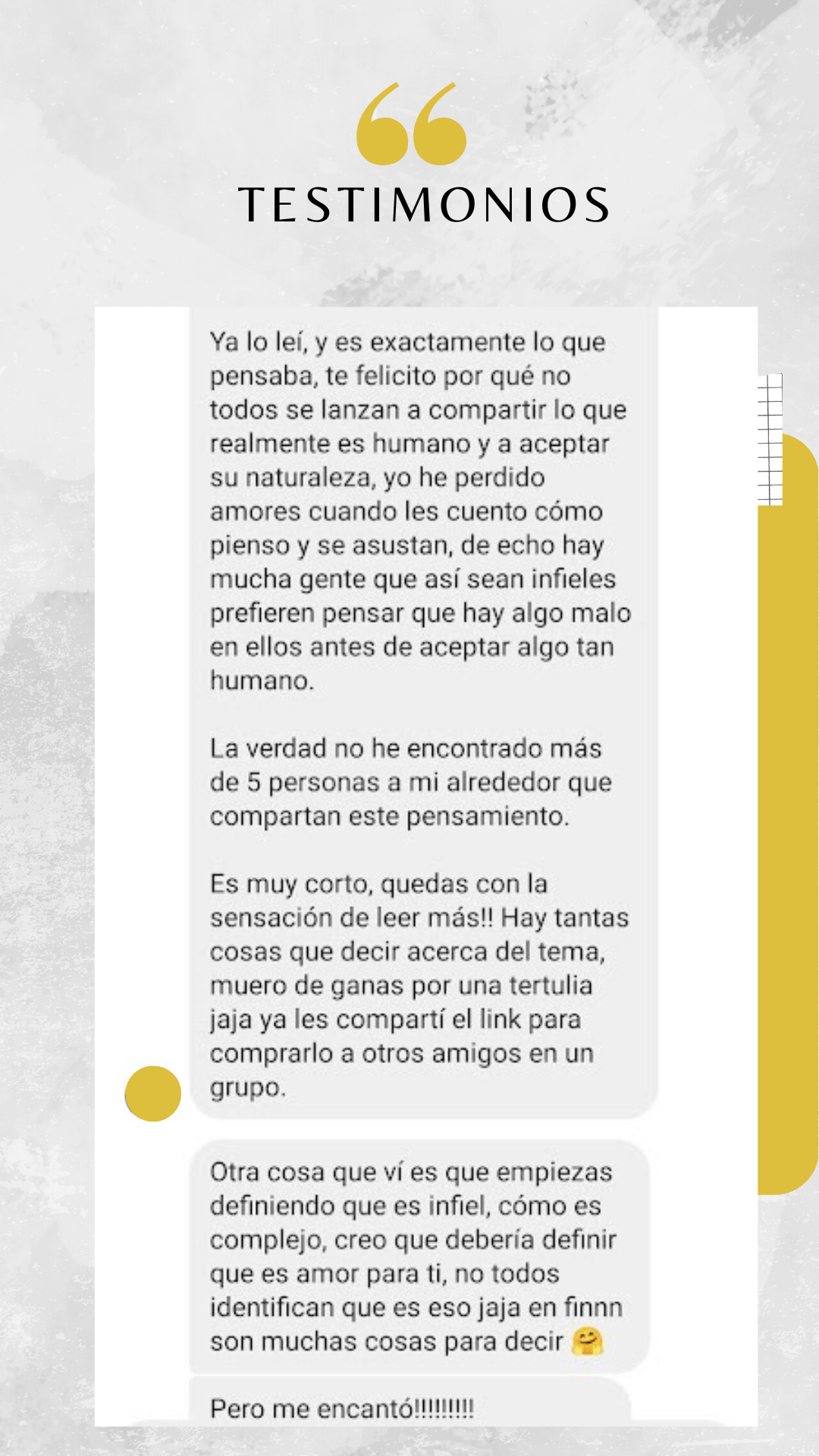 testimonios somos infieles libro de Felipe Beltrán Hernández